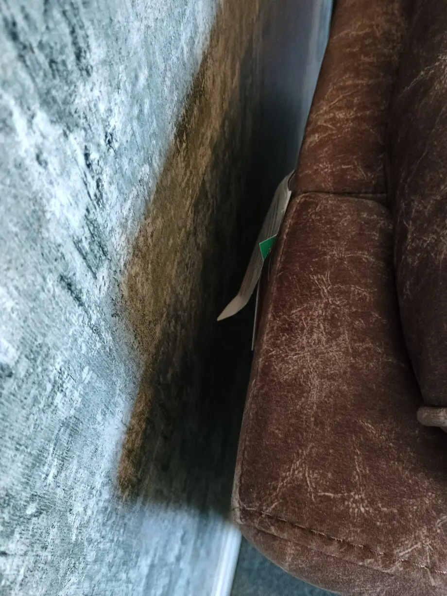 Scs brown marbled sofa