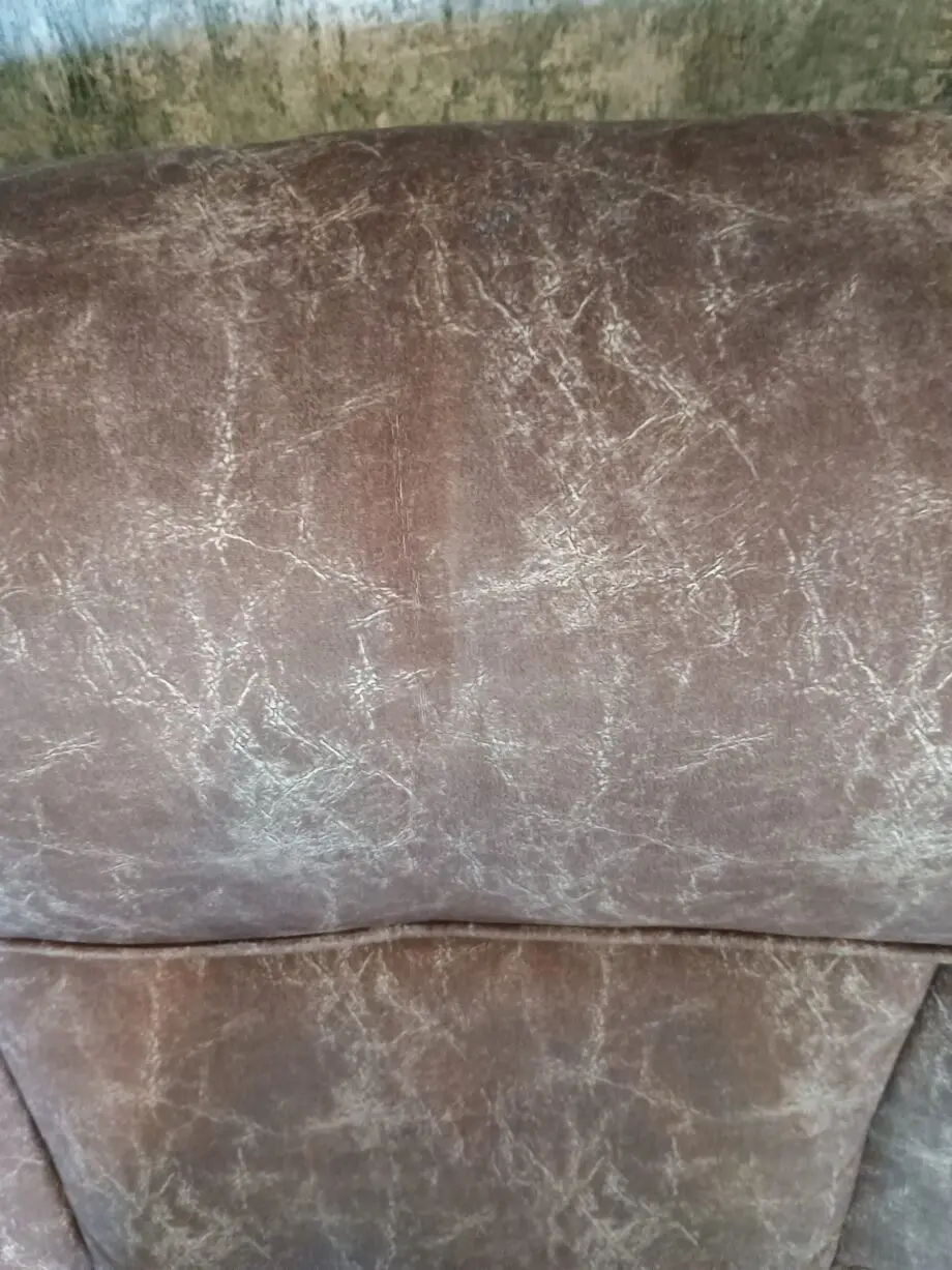 Scs brown marbled sofa