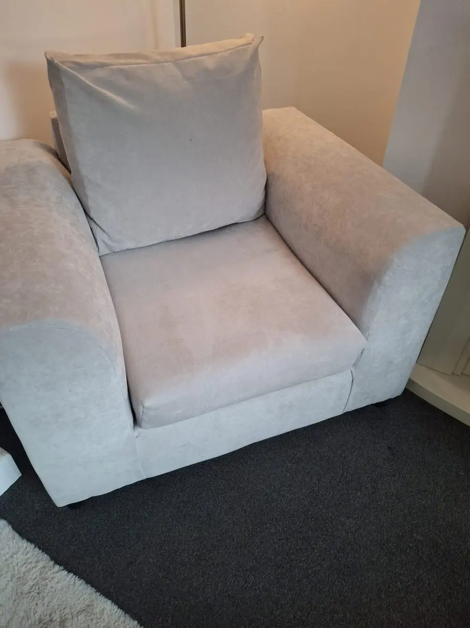 4 seat sofa and armchair