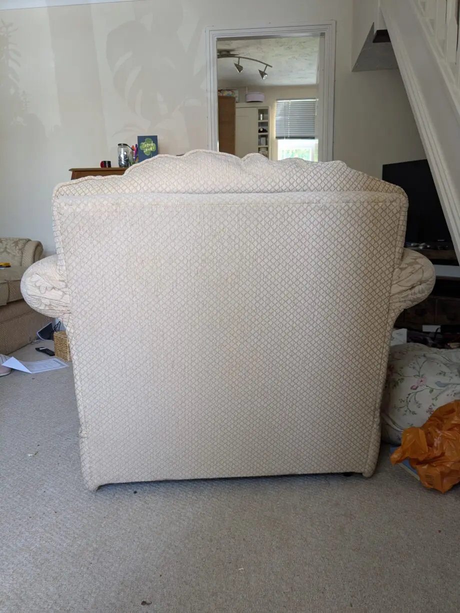 Glasswells armchair in beige