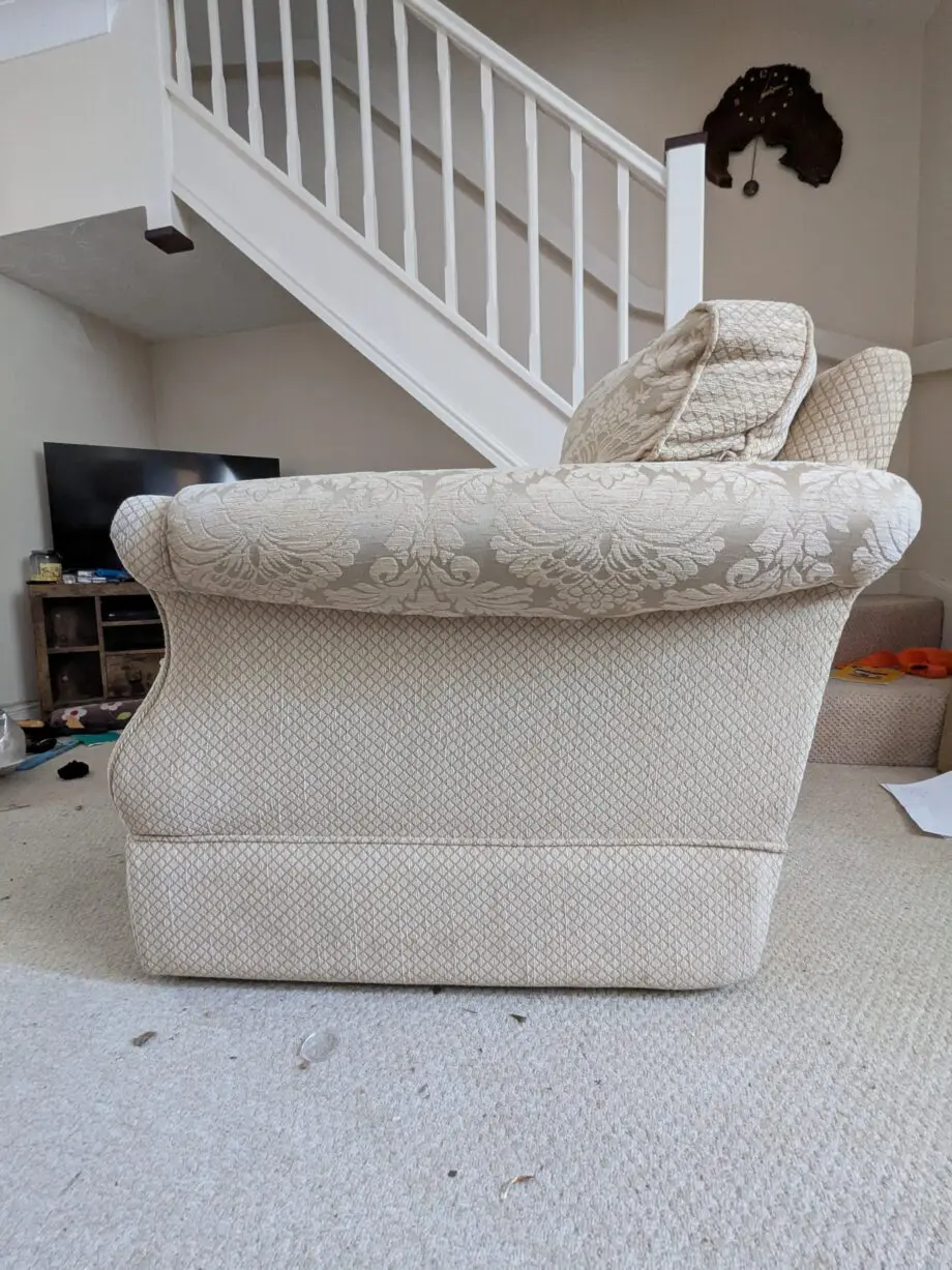 Glasswells armchair in beige