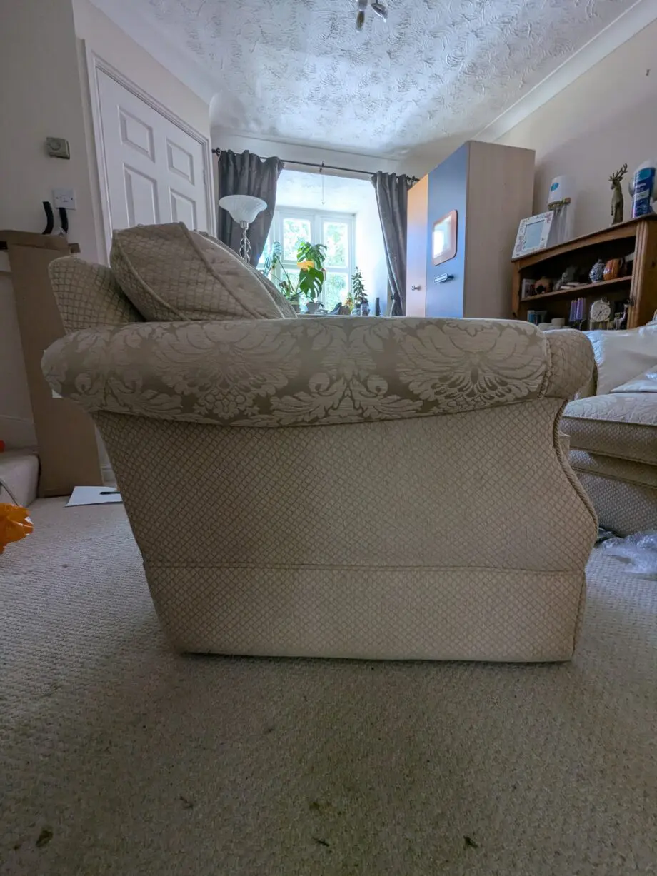 Glasswells armchair in beige