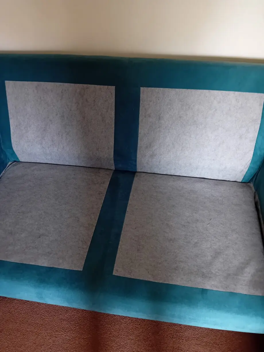 DFS Teal 3 seater sofa