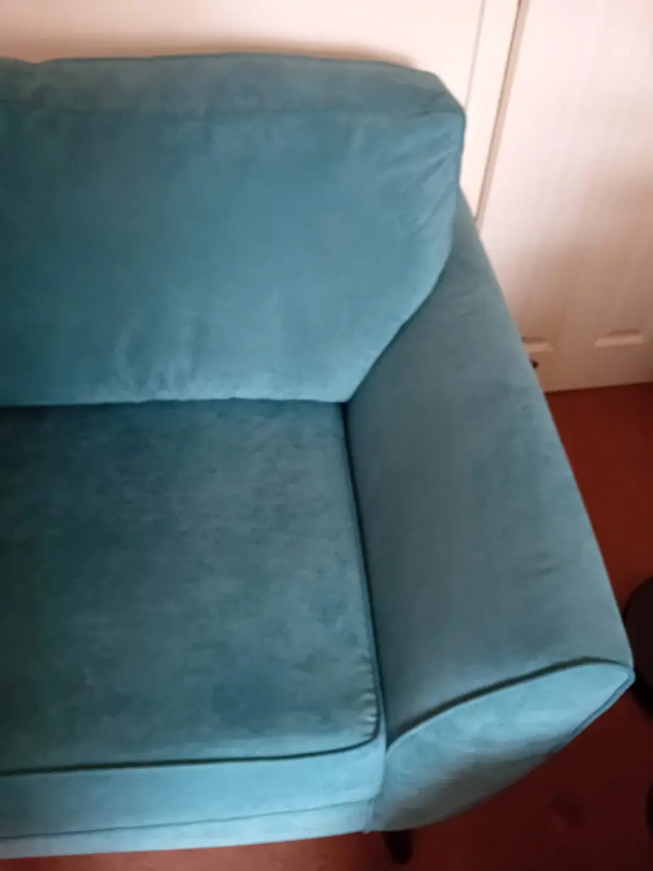DFS Teal 3 seater sofa