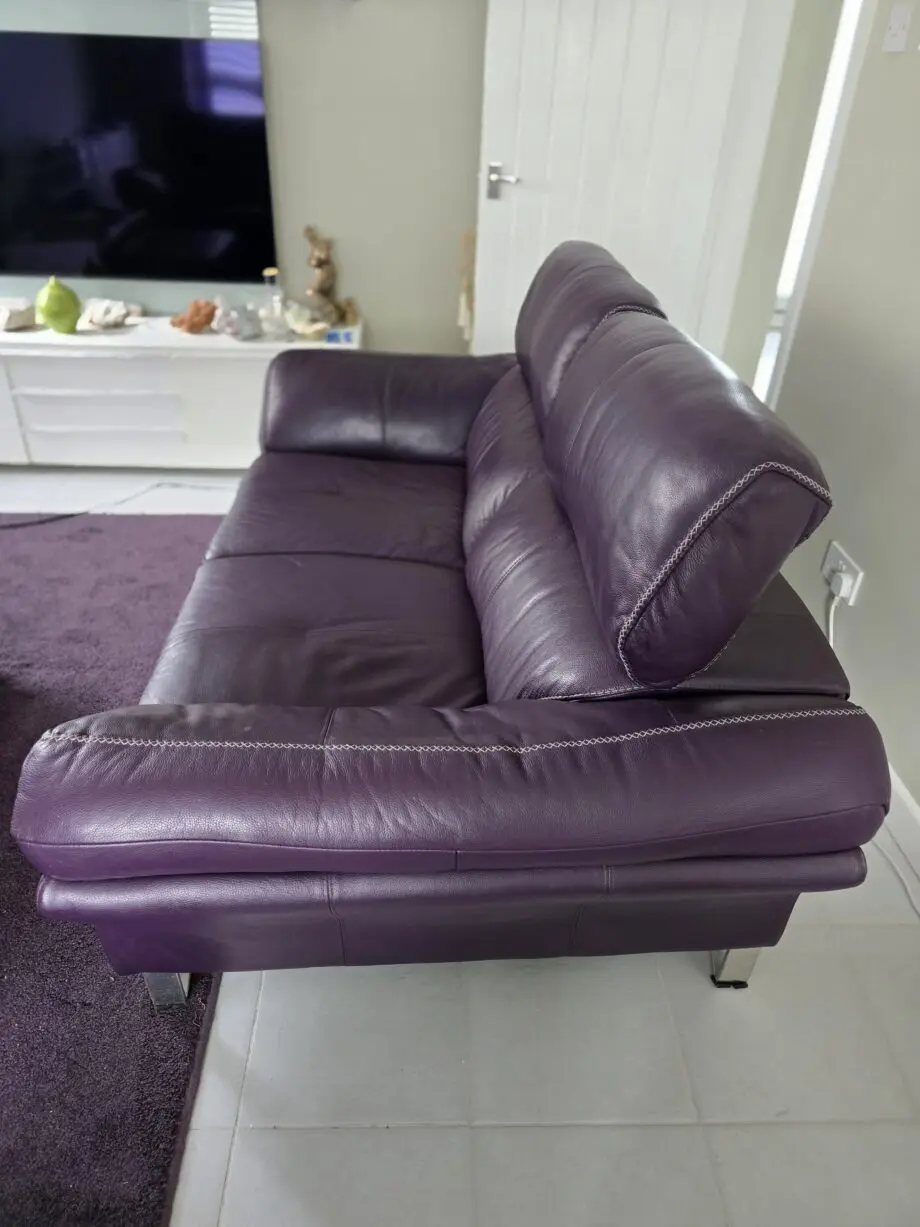 Beautiful Deep Purple Sofa Set