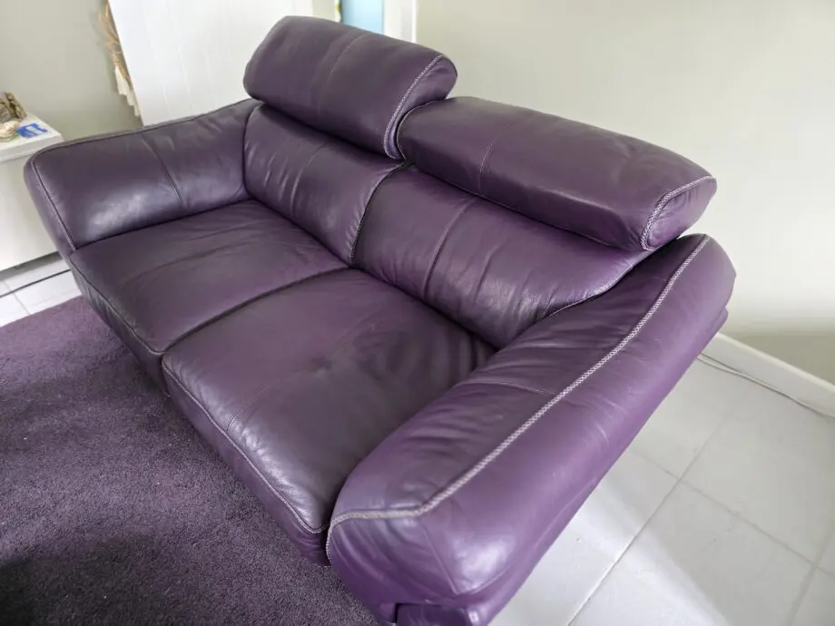 Beautiful Deep Purple Sofa Set