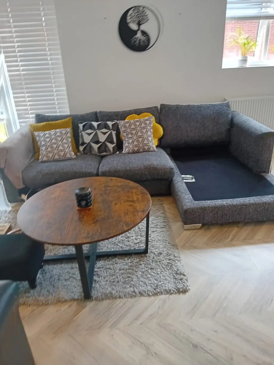 Grey corner sofa ,sofology