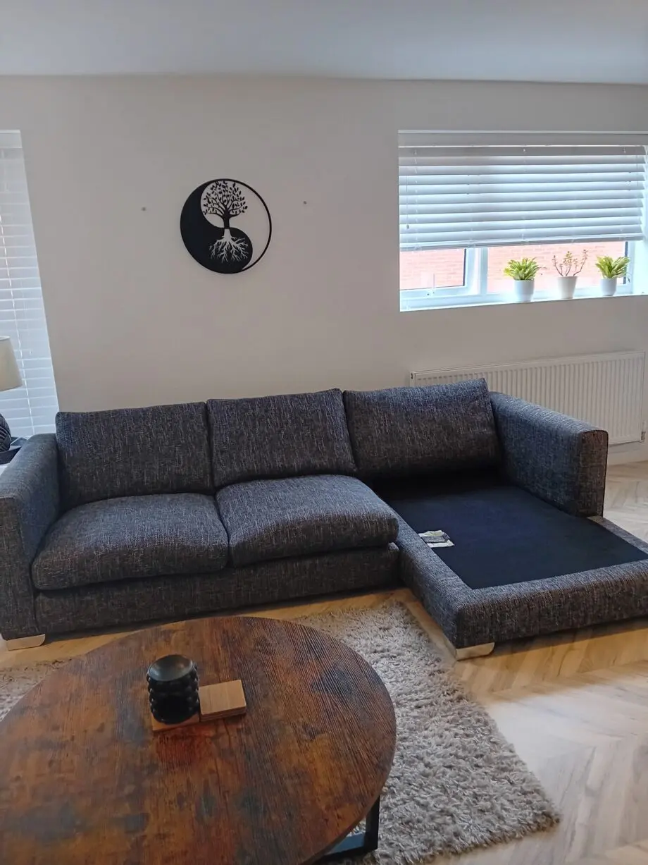 Grey corner sofa ,sofology