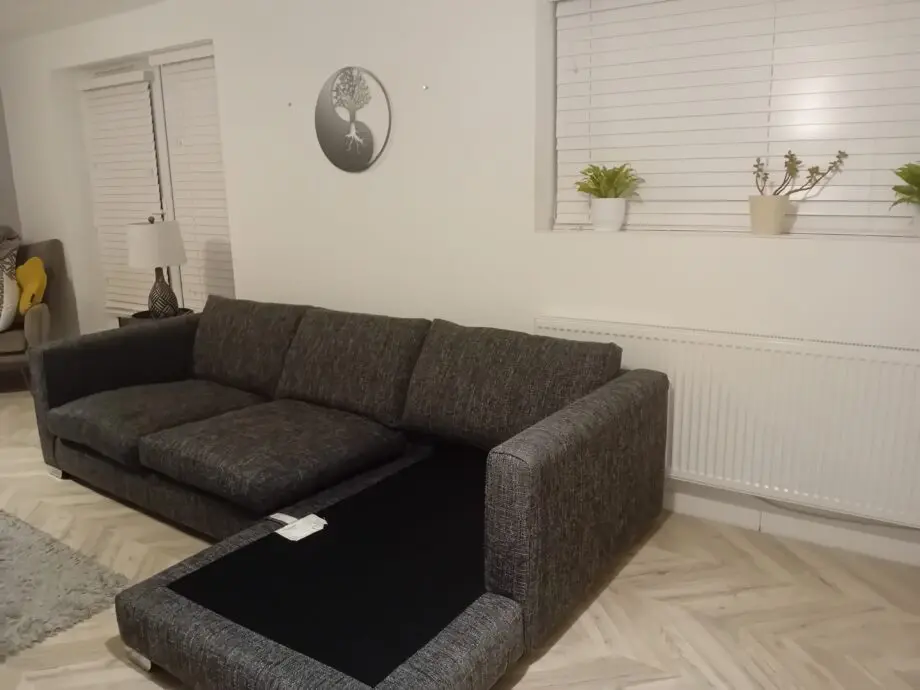 Grey corner sofa ,sofology