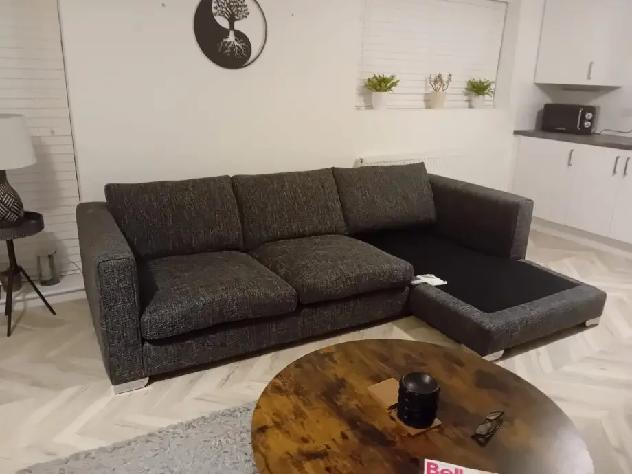 Grey corner sofa ,sofology
