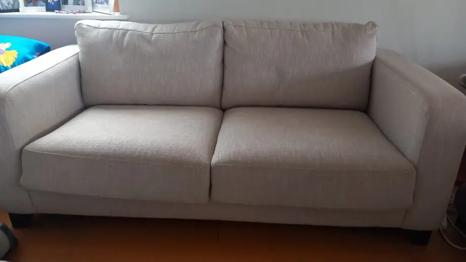 Heals Cream 2-seater sofa bed