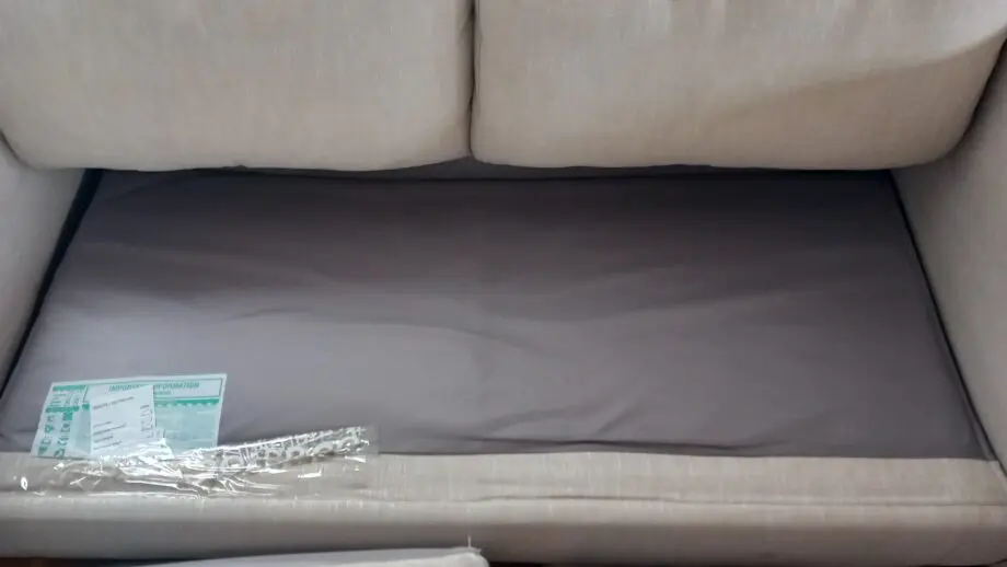 Heals Cream 2-seater sofa bed
