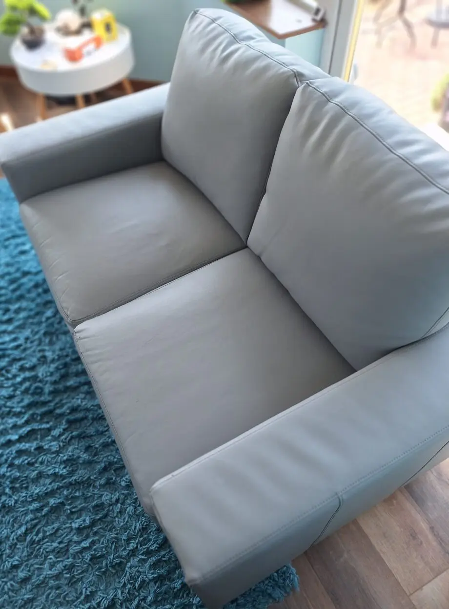Furniture & Choice pale Grey 2 Seater Balmoral Sofa