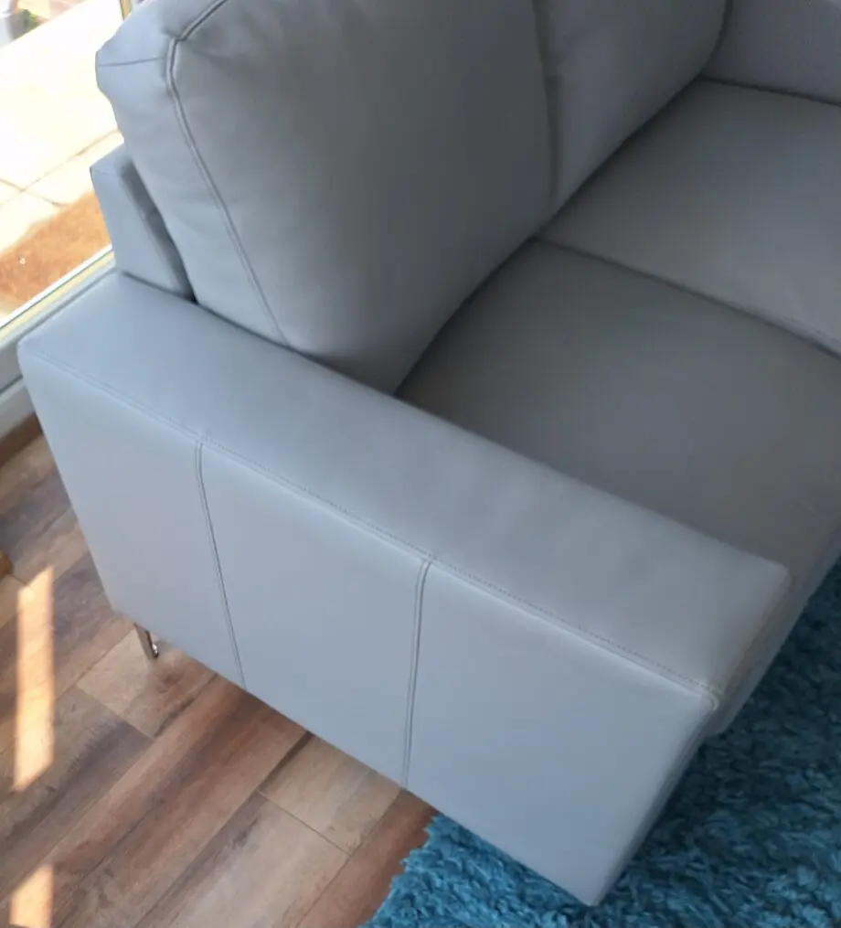 Furniture & Choice pale Grey 2 Seater Balmoral Sofa