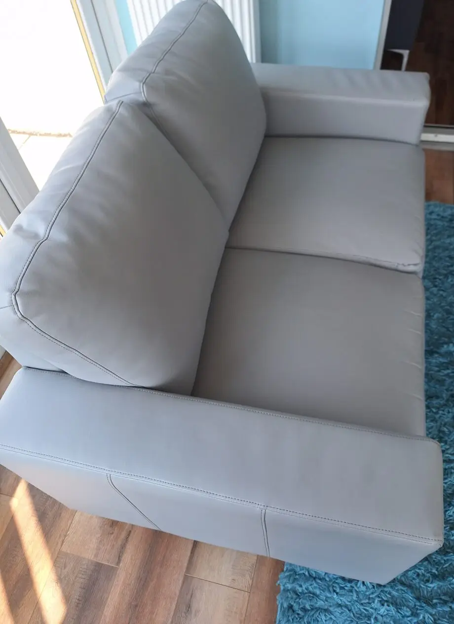 Furniture & Choice pale Grey 2 Seater Balmoral Sofa