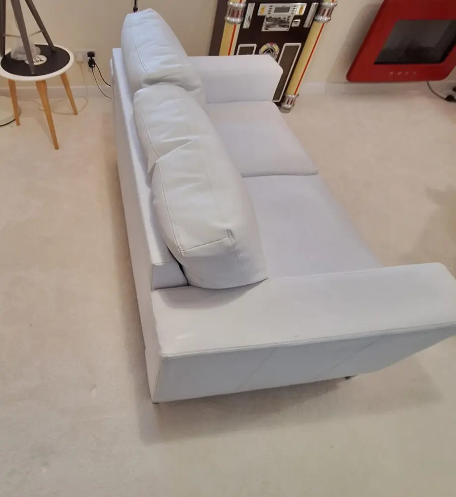Furniture & Choice White 2 Seater Balmoral Sofa