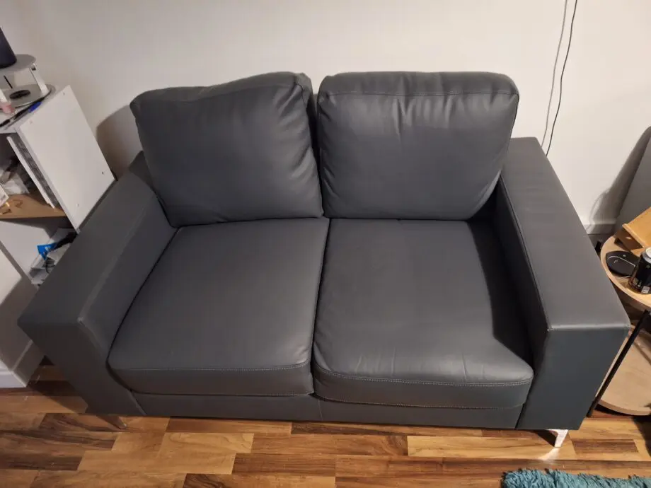 Furniture & Choice pale Grey 2 Seater Balmoral Sofa