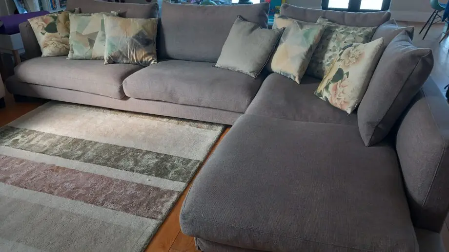 Camerich Grey Easy Time Modular Sofa: 3-seater and chaise