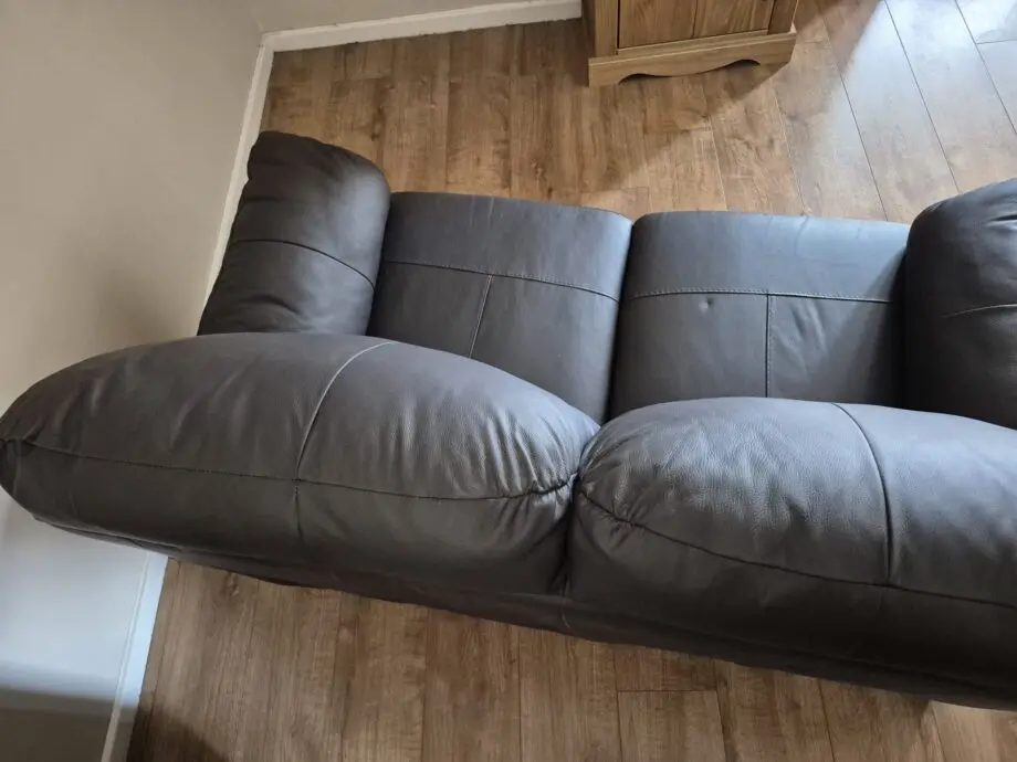 Milano Leather Two Seater Sofa
