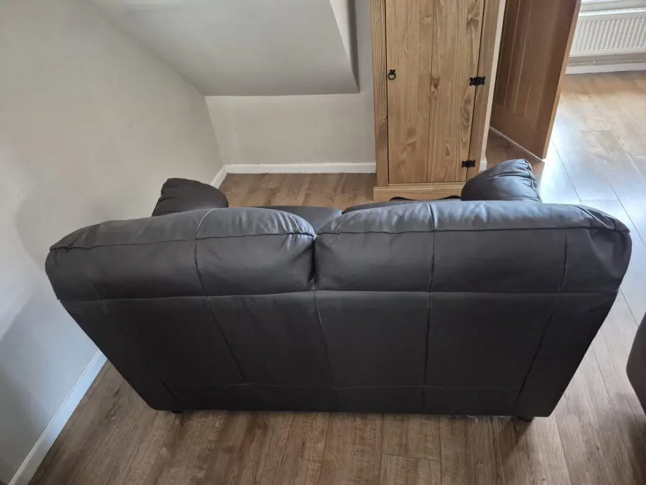 Milano Leather Two Seater Sofa