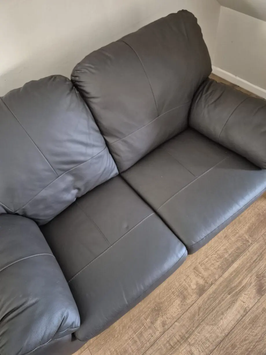Milano Leather Two Seater Sofa