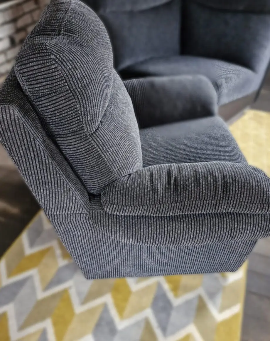 DFS Tamla lazy-boy corner sofa and matching chair