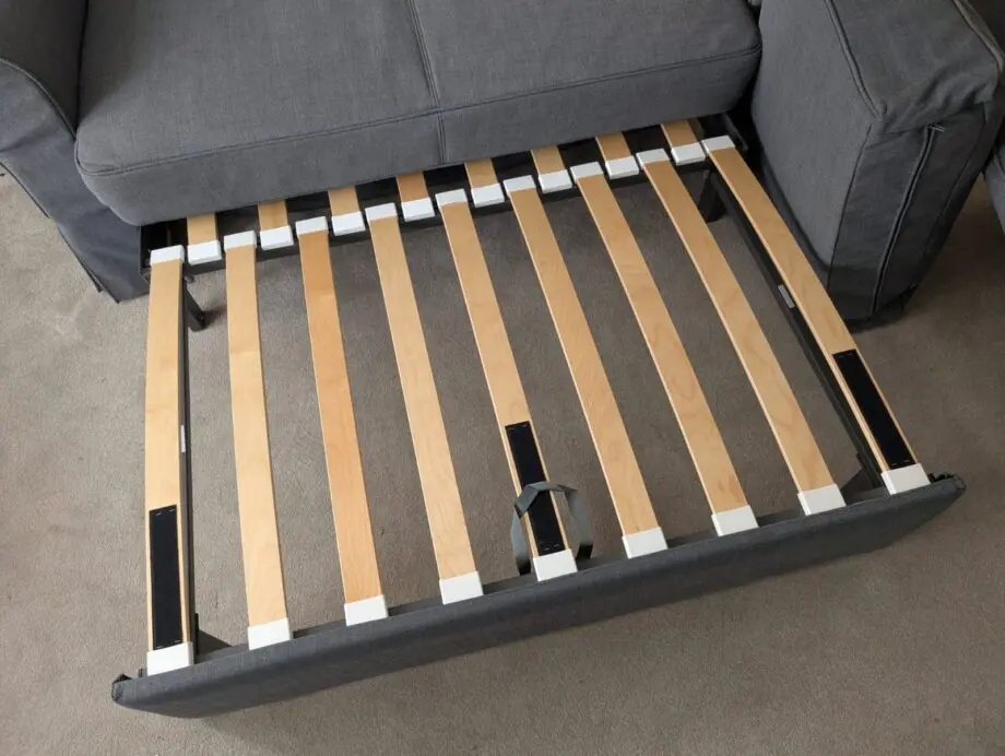 Ikea Backabro grey sofa bed