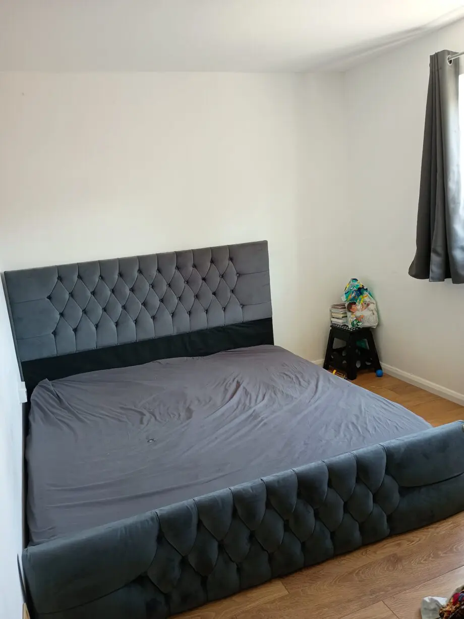 Grey Bed