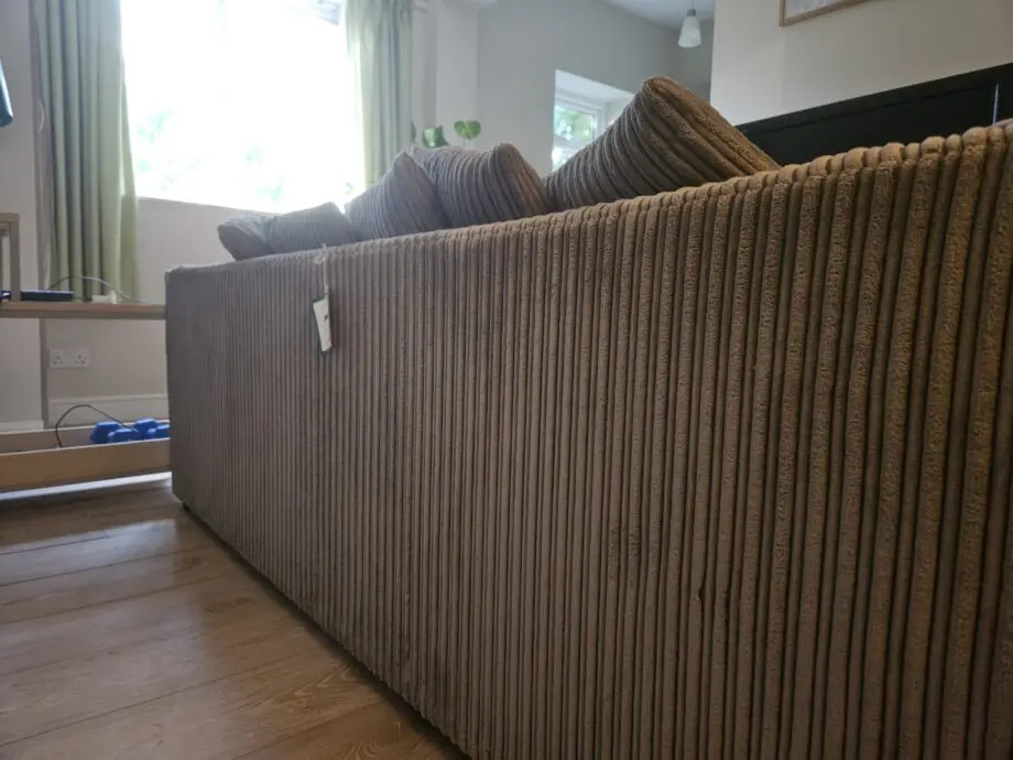 Moana grey 3 seater sofa