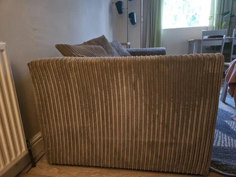 Moana grey 3 seater sofa