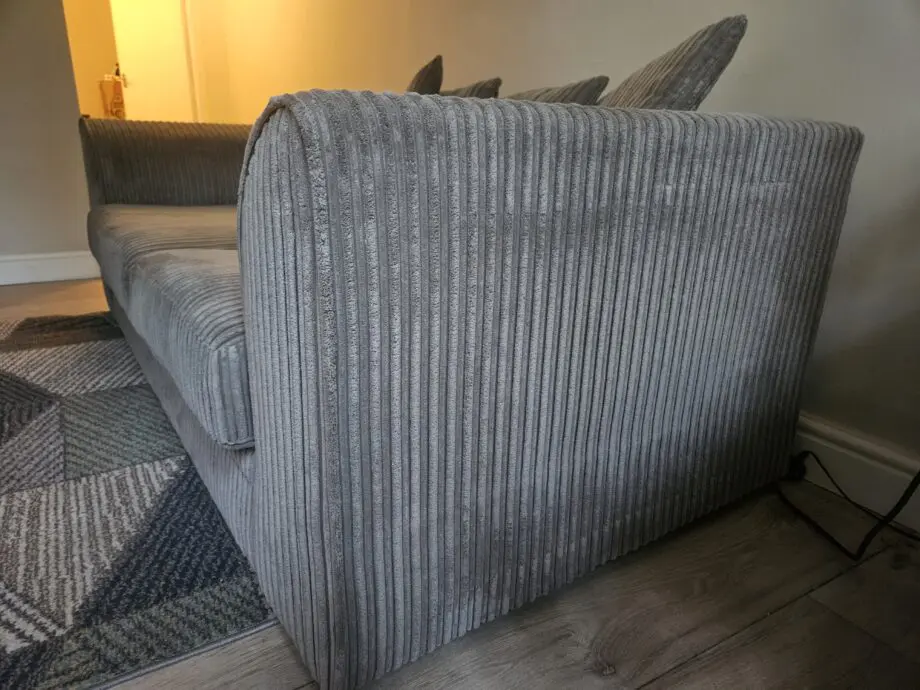 Moana grey 3 seater sofa