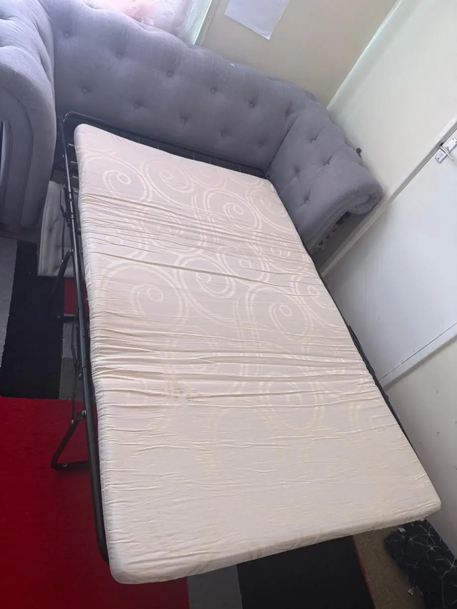DFS sofa set with sofa bed.