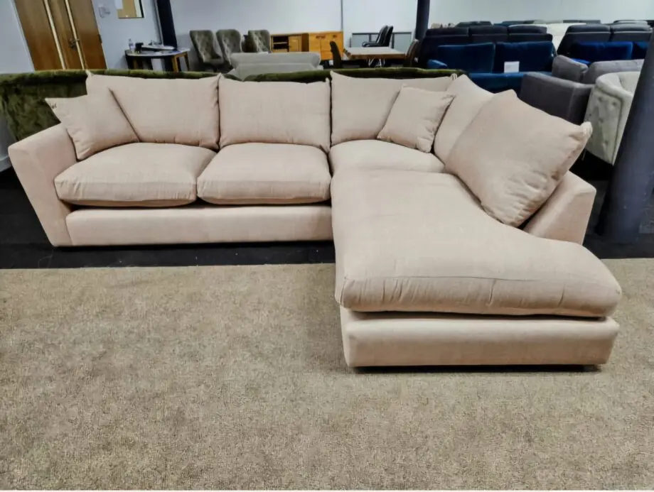Open End Sofa Couch. *Whitemeadow Seattle* Grey RRP £2220