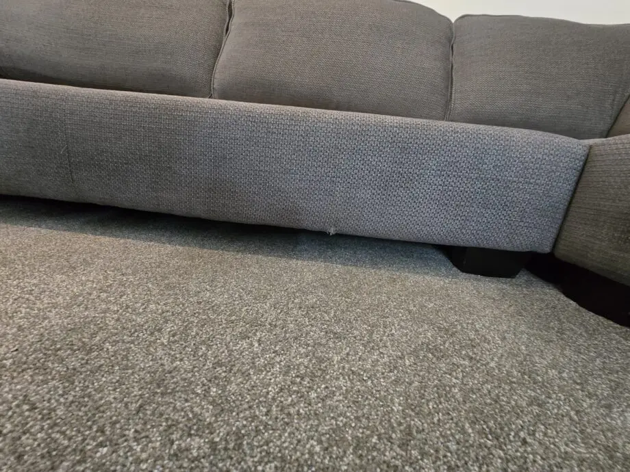 Grey sofology corner sofa