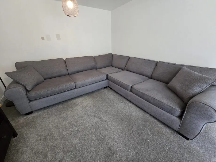 Grey sofology corner sofa