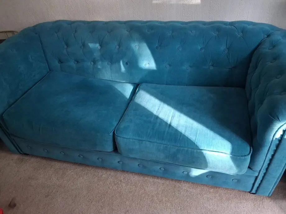 Pristine sofa bed.