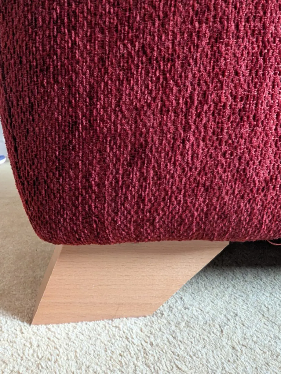 2 Seater Red Sofa