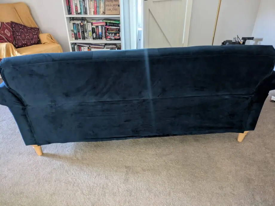 **Virtually new** Dunelm Jazz Velvet 3-seater Sofa