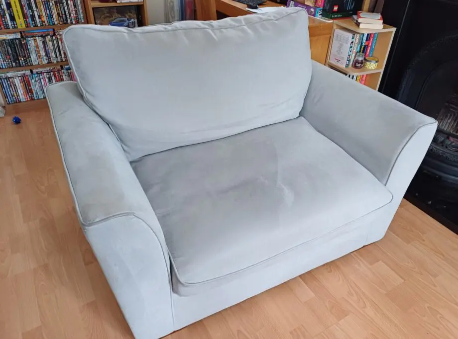Furniture Village grey 2 seater sofa bed