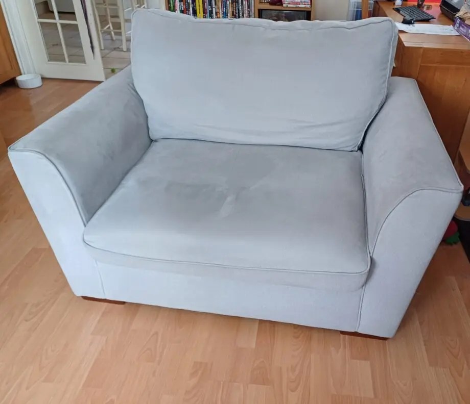 Furniture Village grey 2 seater sofa bed