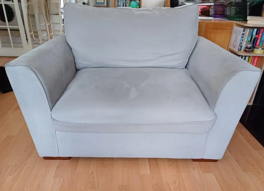Furniture Village grey 2 seater sofa bed