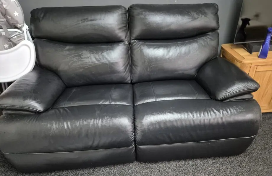 Scs leather sofas