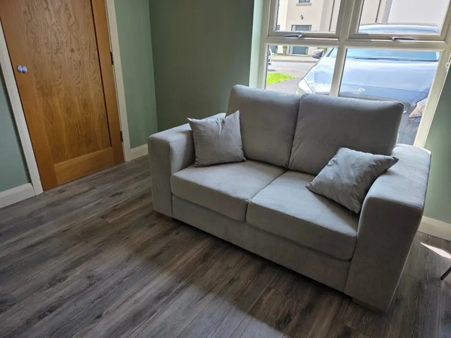 3+2 Beige High Back Sofa Set For Sale