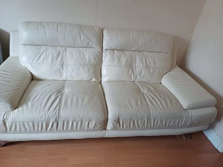 Leather sofa