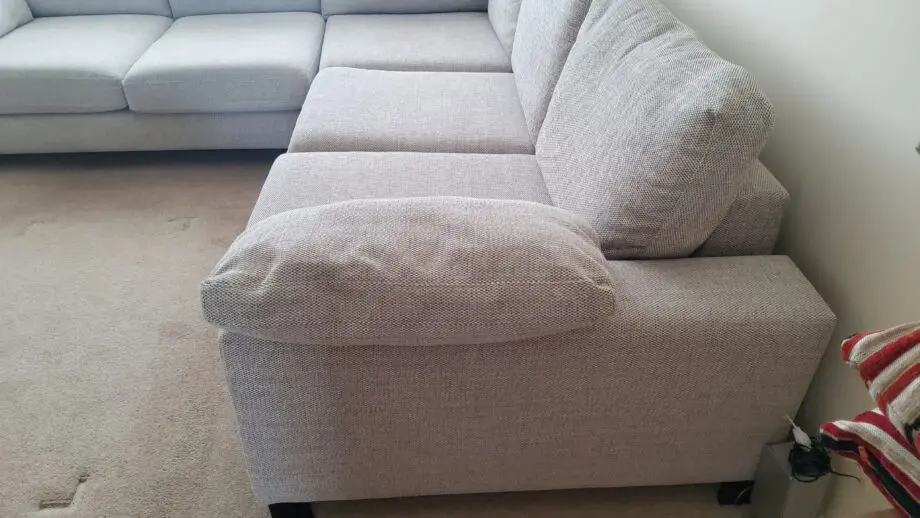 A DFS large conner sofa