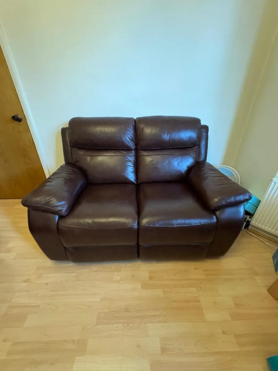 Harvey's Leather 3+2 Leather Recliner Sofa Set - Barely used