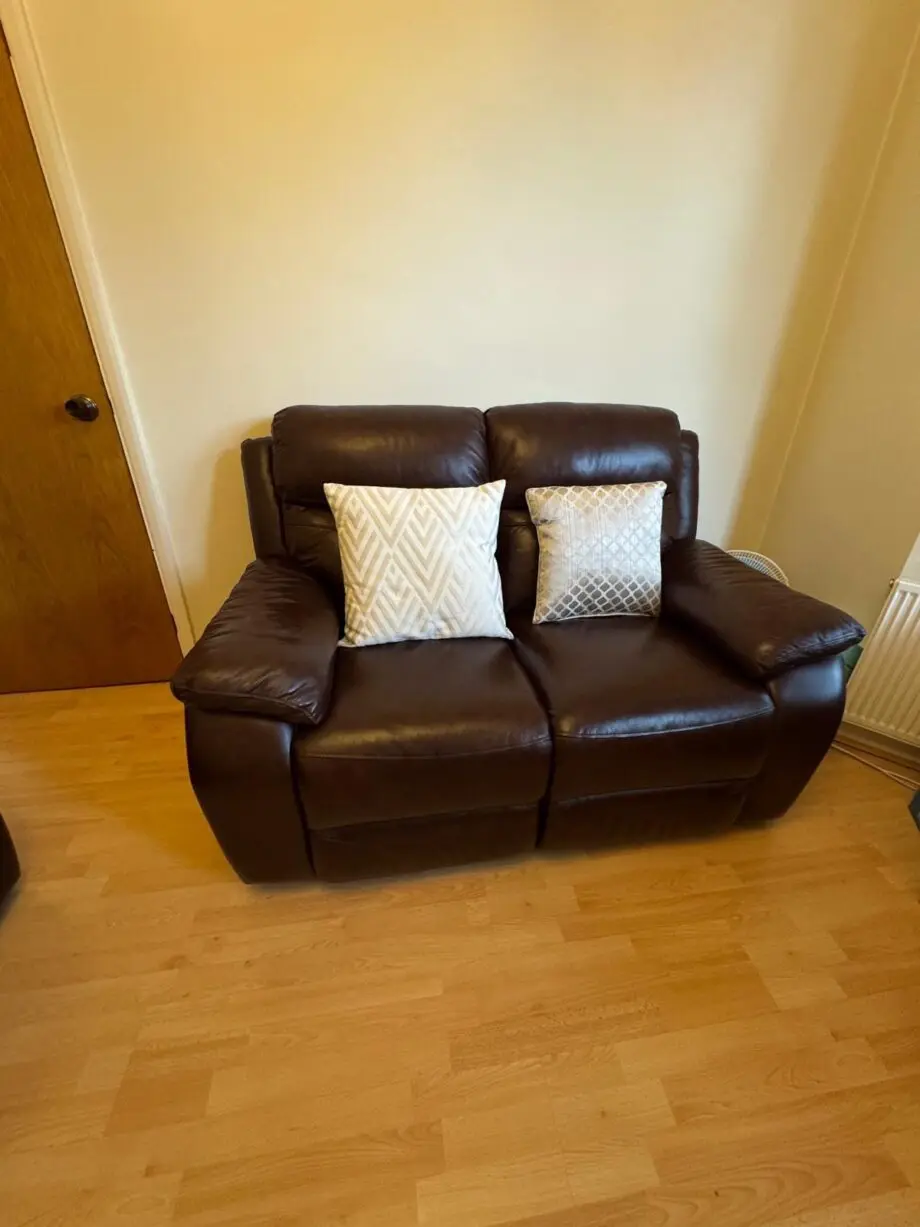 Harvey's Leather 3+2 Leather Recliner Sofa Set - Barely used