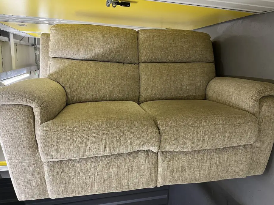 2-seater beige sofa