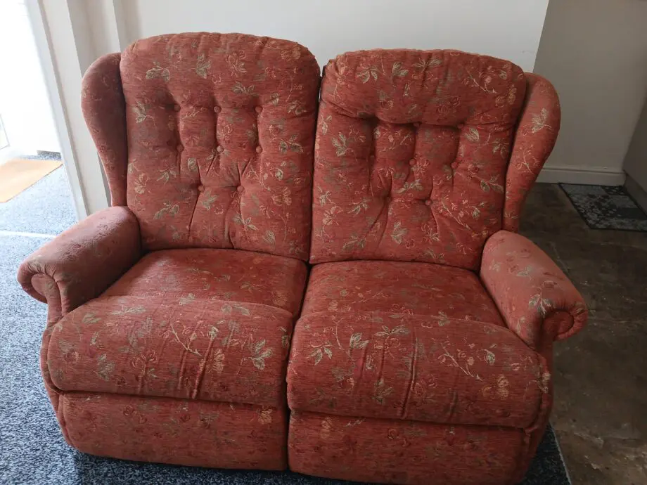 Sofa and chair