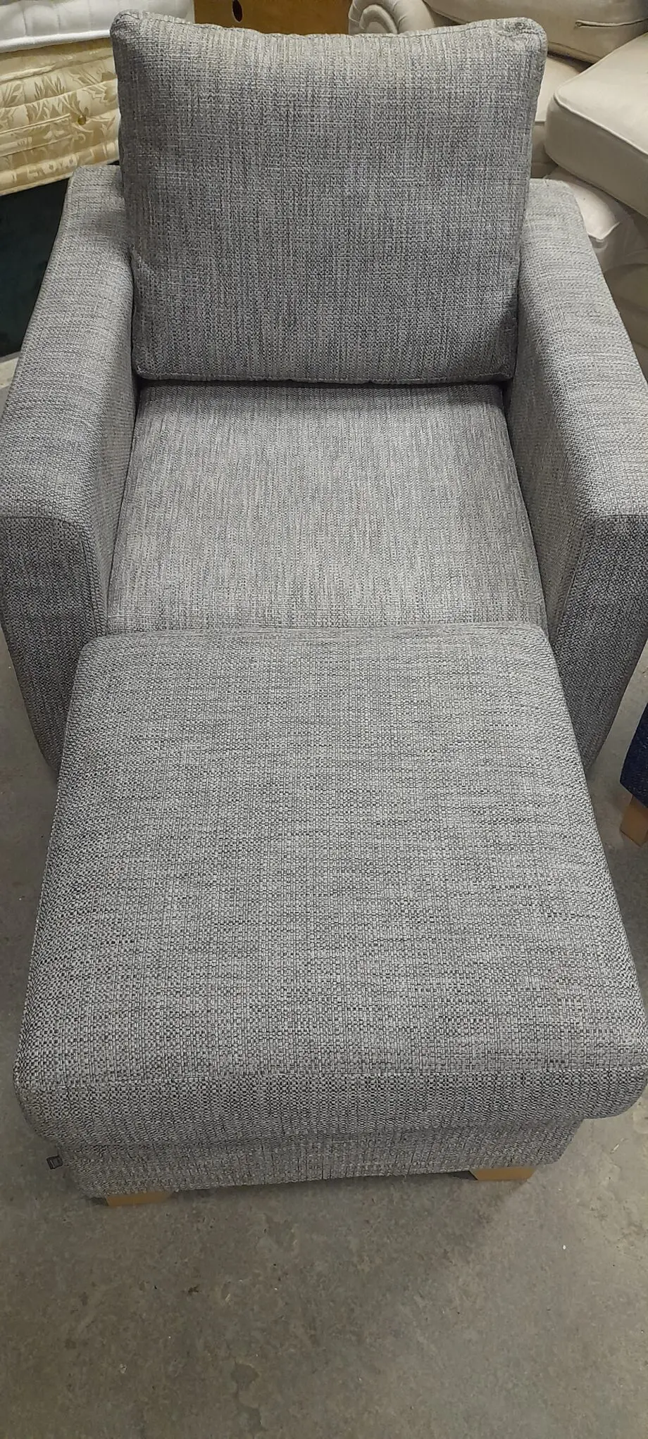 3 seat sofa, Armchair and Footstool